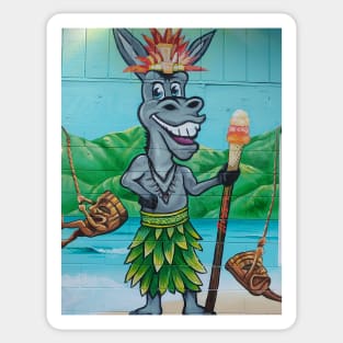 Ice Cream Donkey Sticker